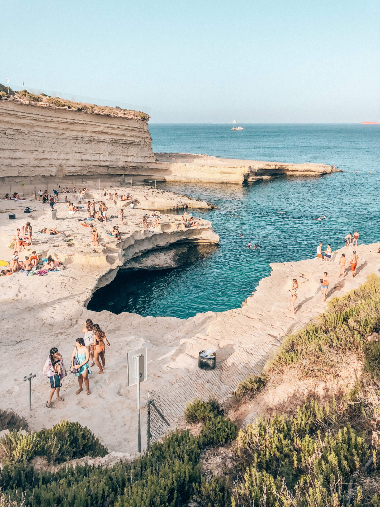 St. Peter’s Pool close to Marsaxlokkyou in the Malta Travel Guide: “Europe's Best Kept Secret”