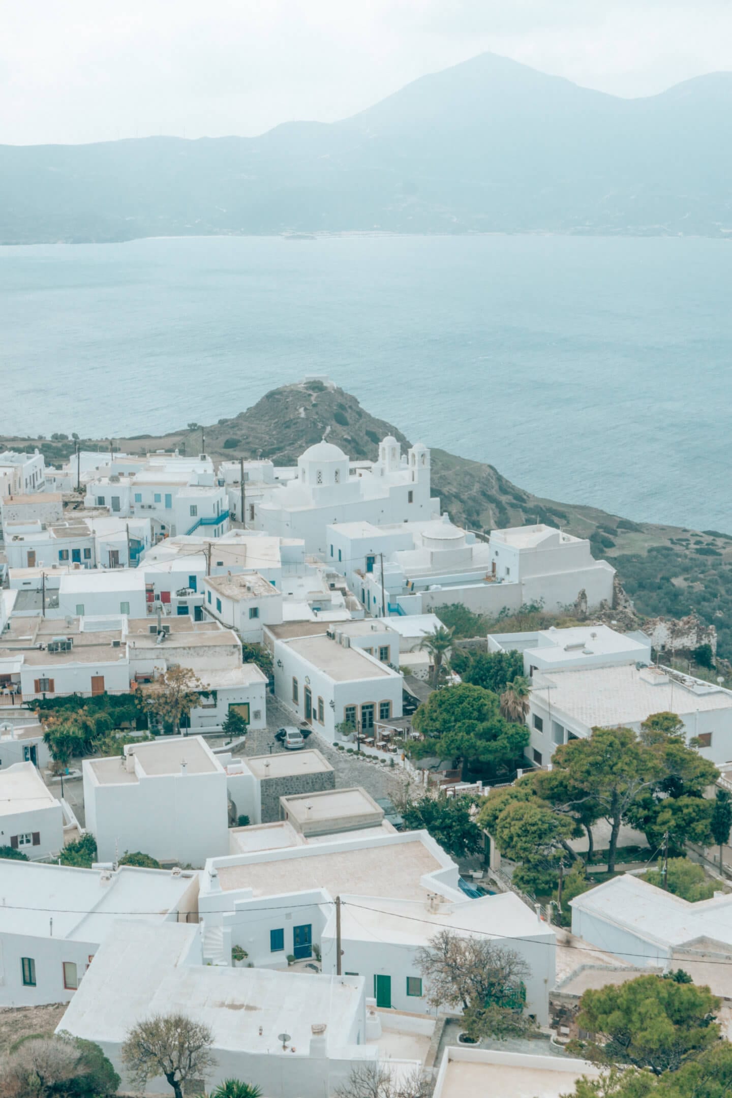 Views of the Plaka in Milos - Milos travel guide