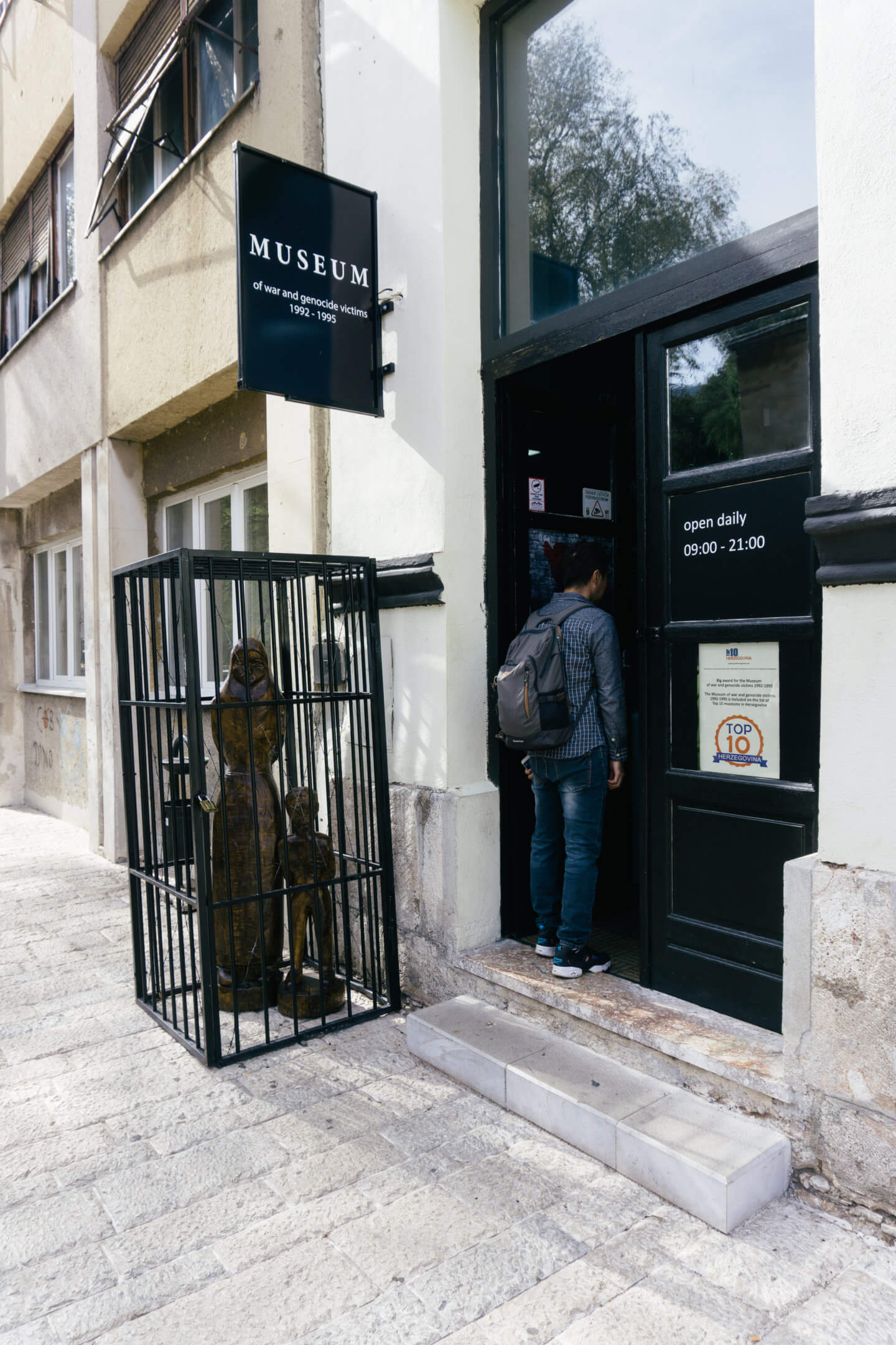 War & Genocide Museum in Mostar