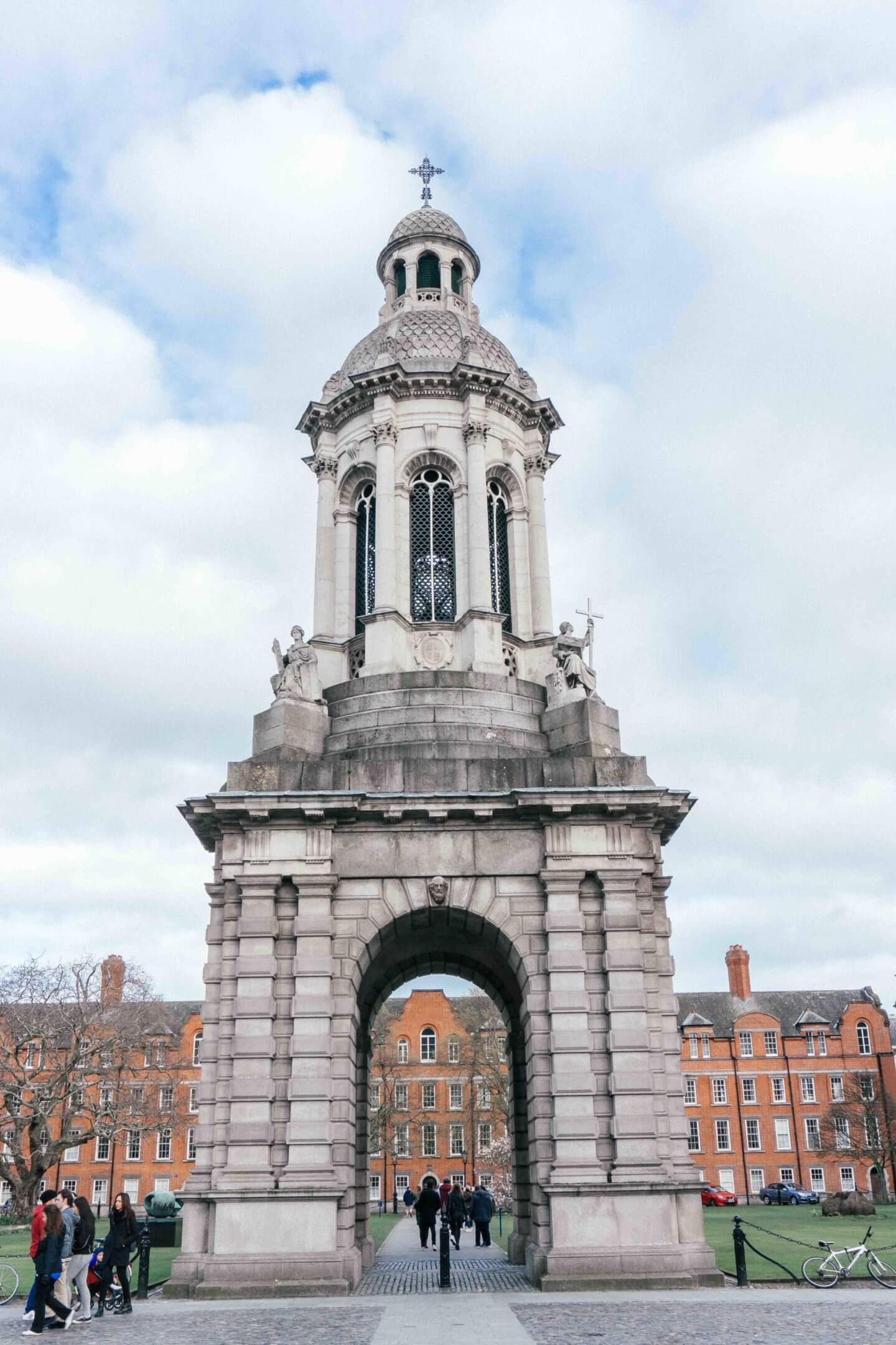 Trinity College Grounds in Dublin