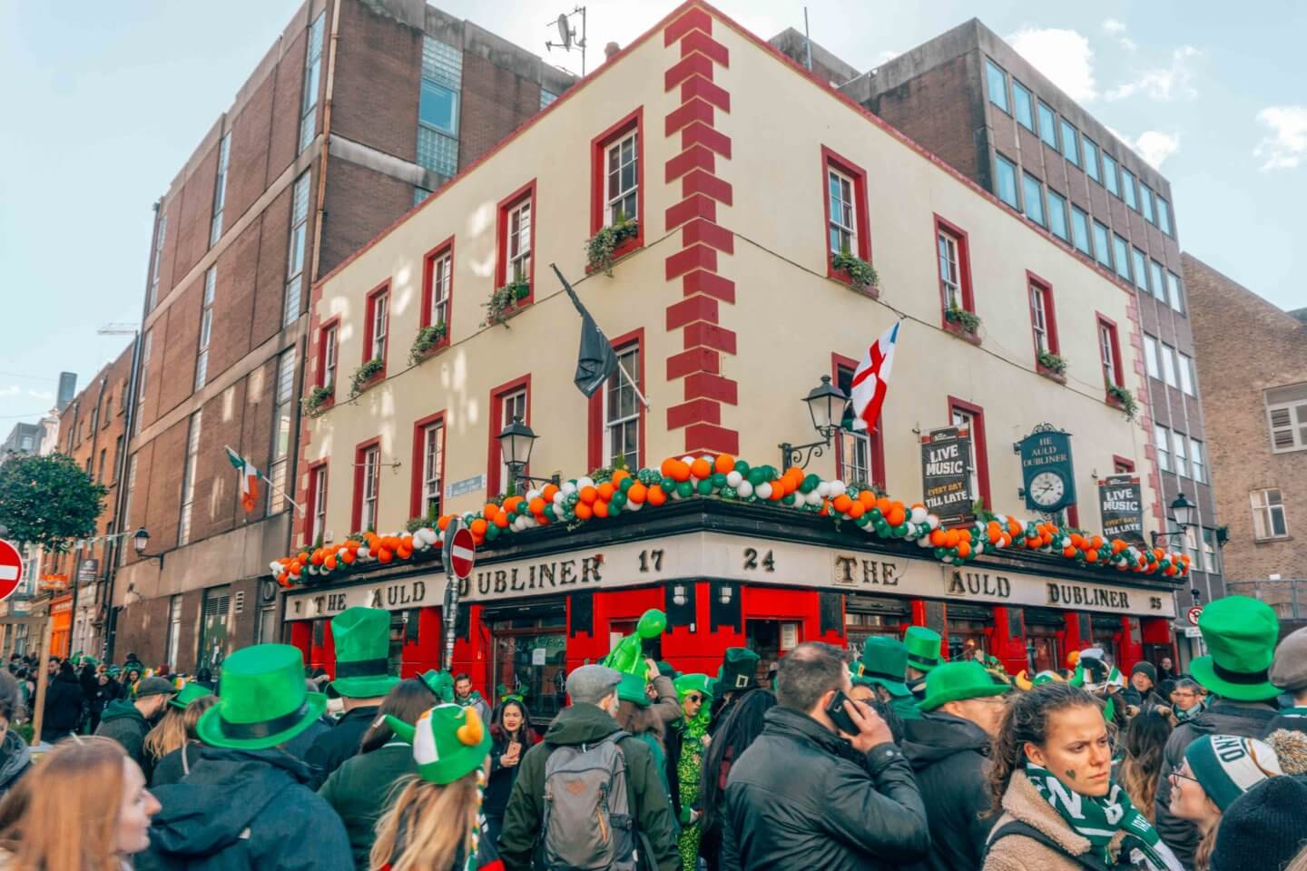 Celebrating St Patrick’s Day in Dublin - Temple Bar