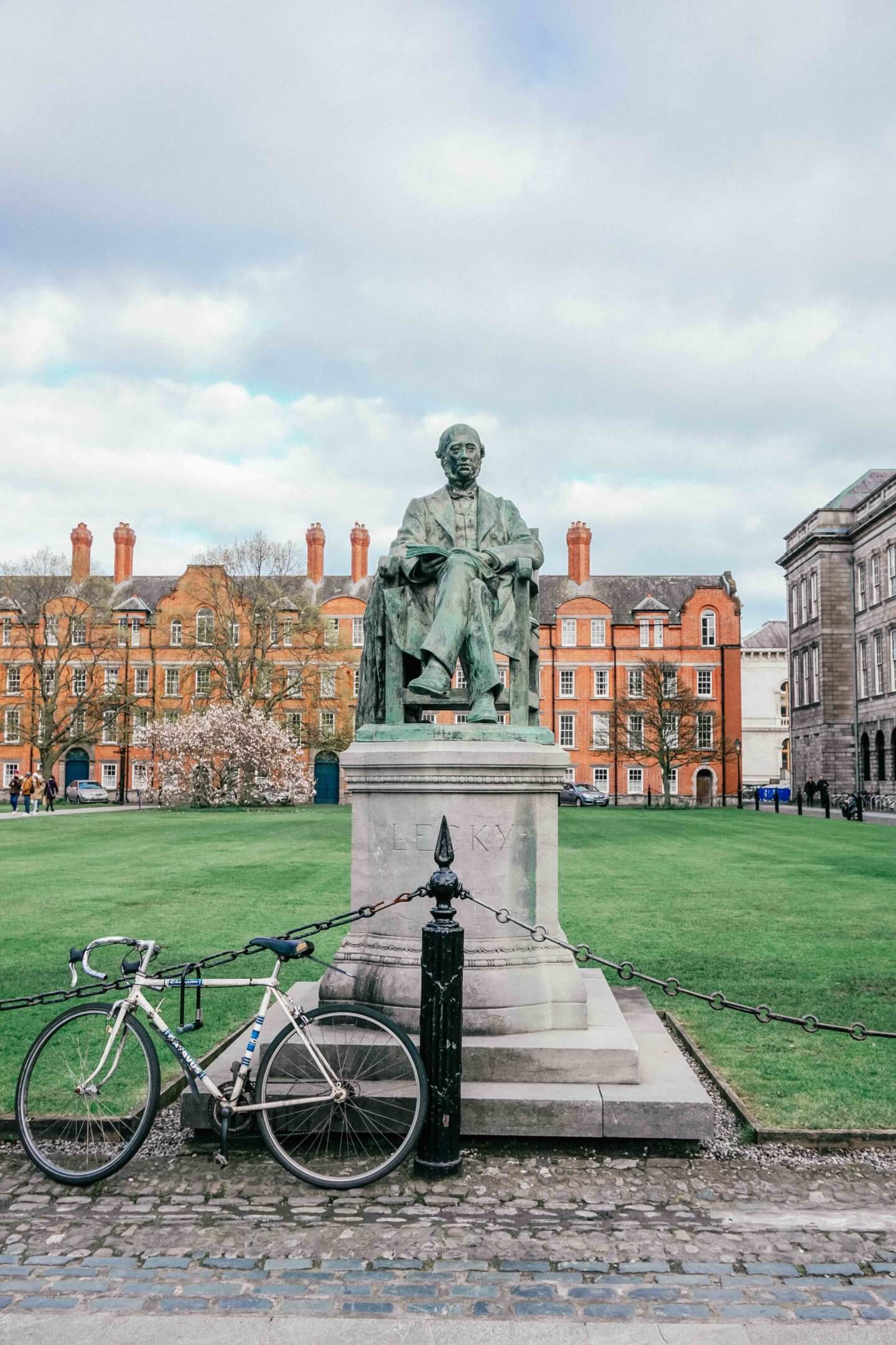 Trinity College Grounds in Dublin