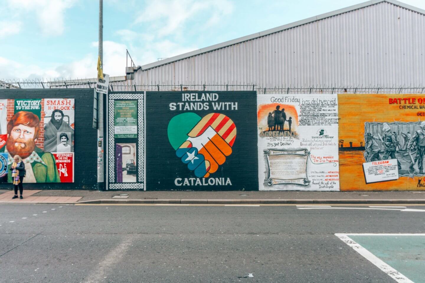 Political murals in Belfast, Northern Ireland