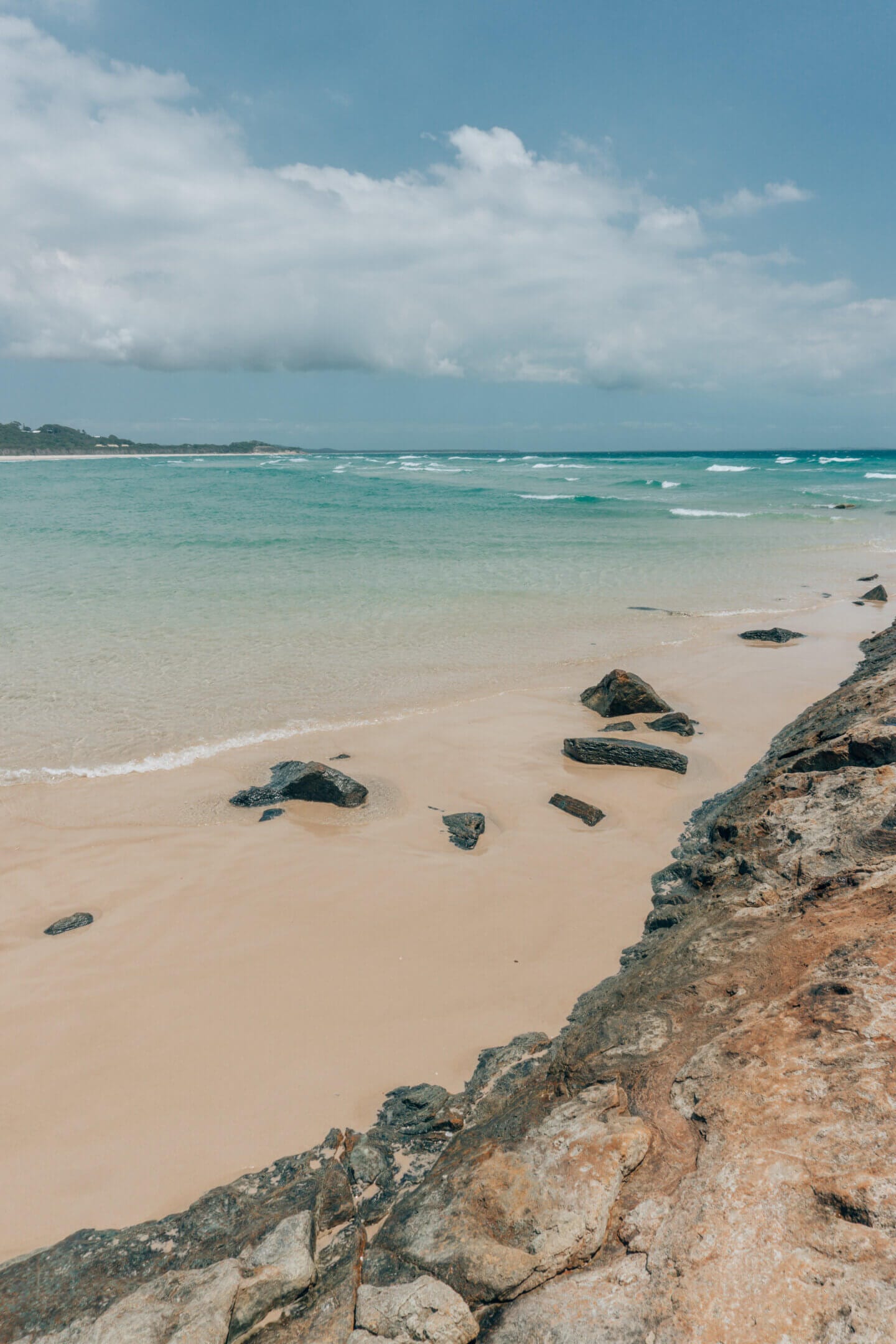 Cylicon Beach on North Stradbroke Island 