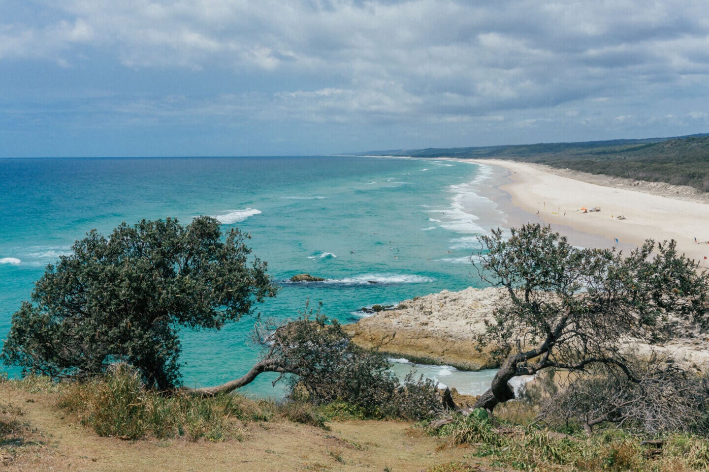 Main Beach on North Stradbroke Island 