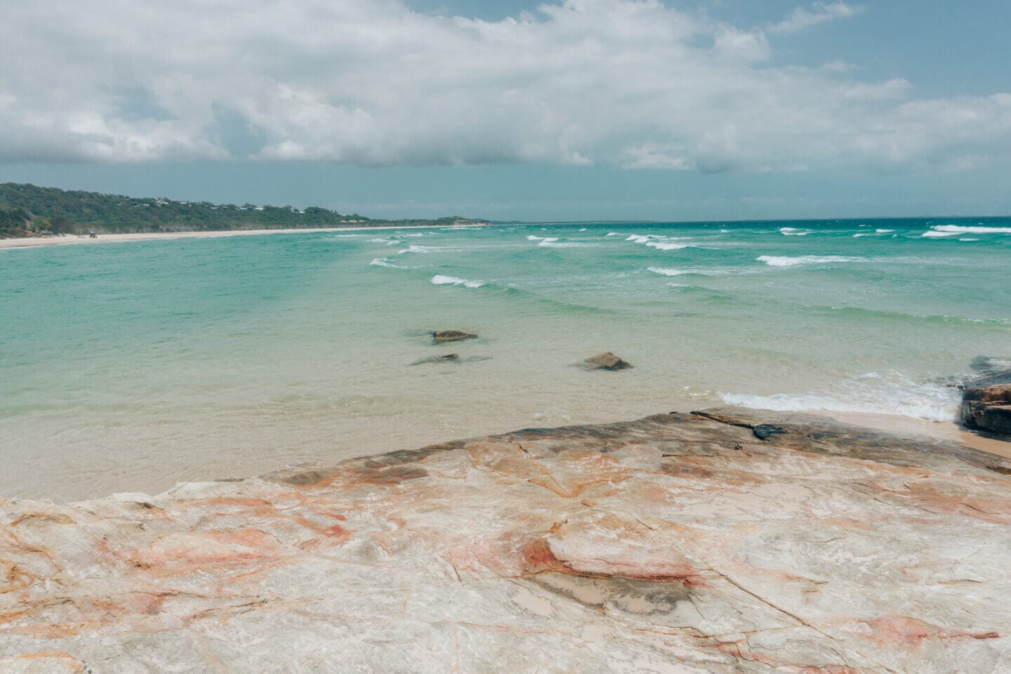 Cylicon Beach on North Stradbroke Island 