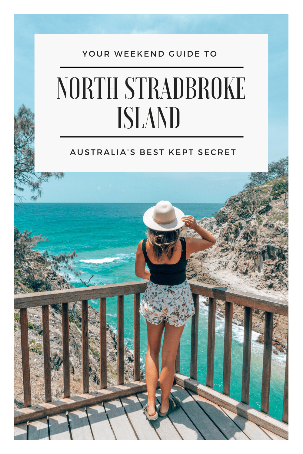Pinterest Pin: Your Weekend Guide to North Stradbroke Island 