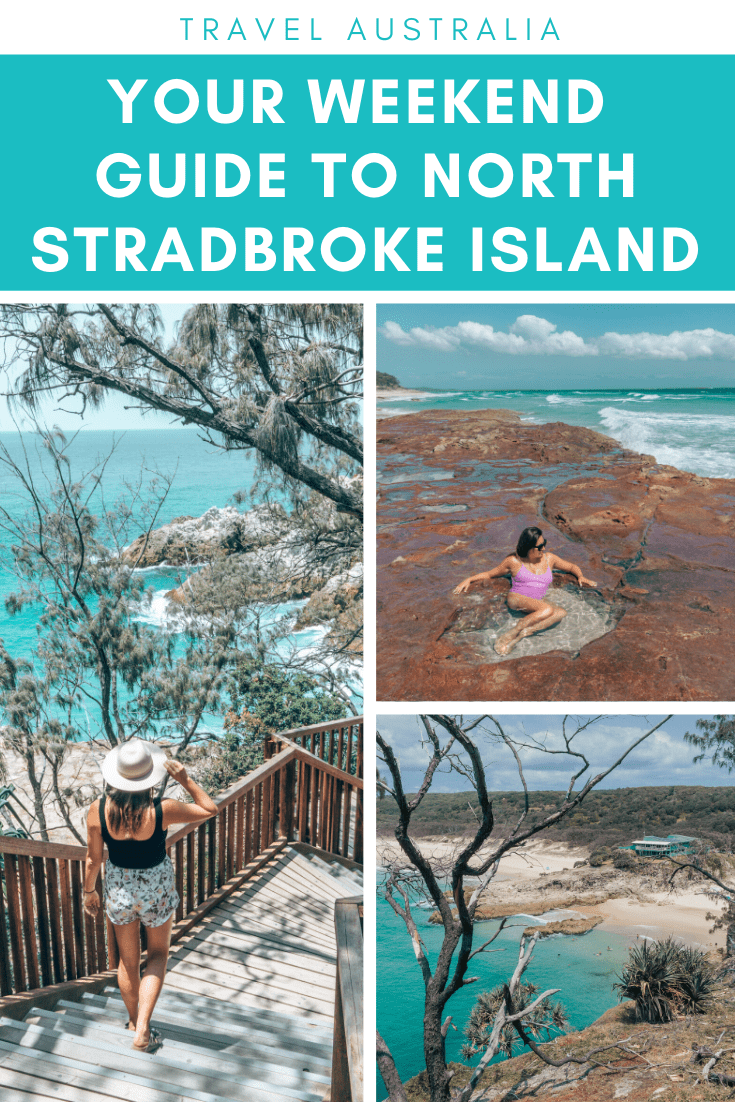 Pinterest Pin: Your Weekend Guide to North Stradbroke Island 