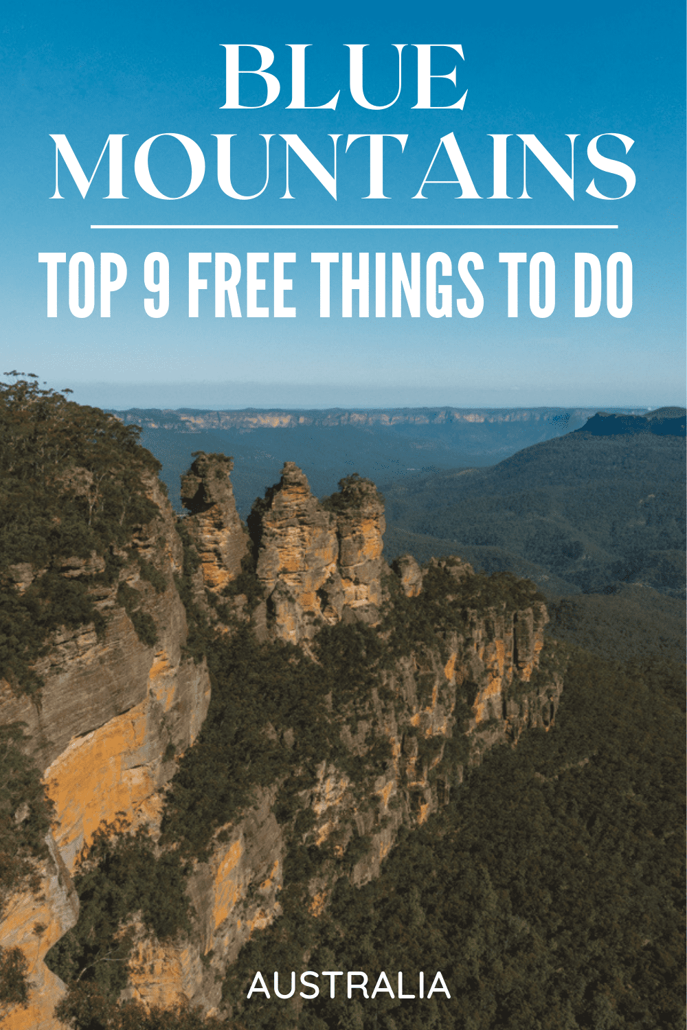 9 Things to do in the Blue Mountains Australia