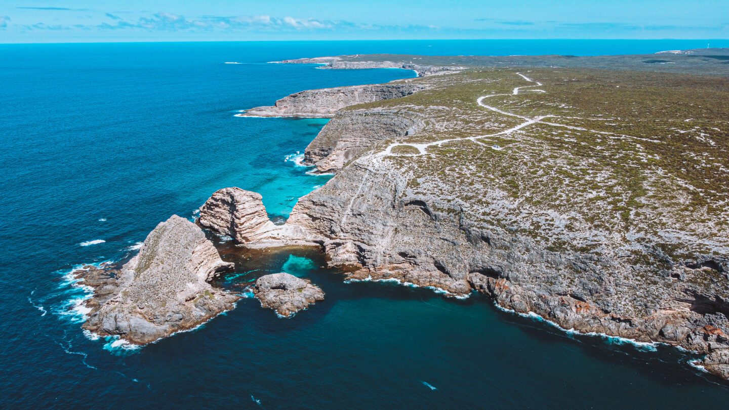 Whalers Way lookout point in Port Lincoln