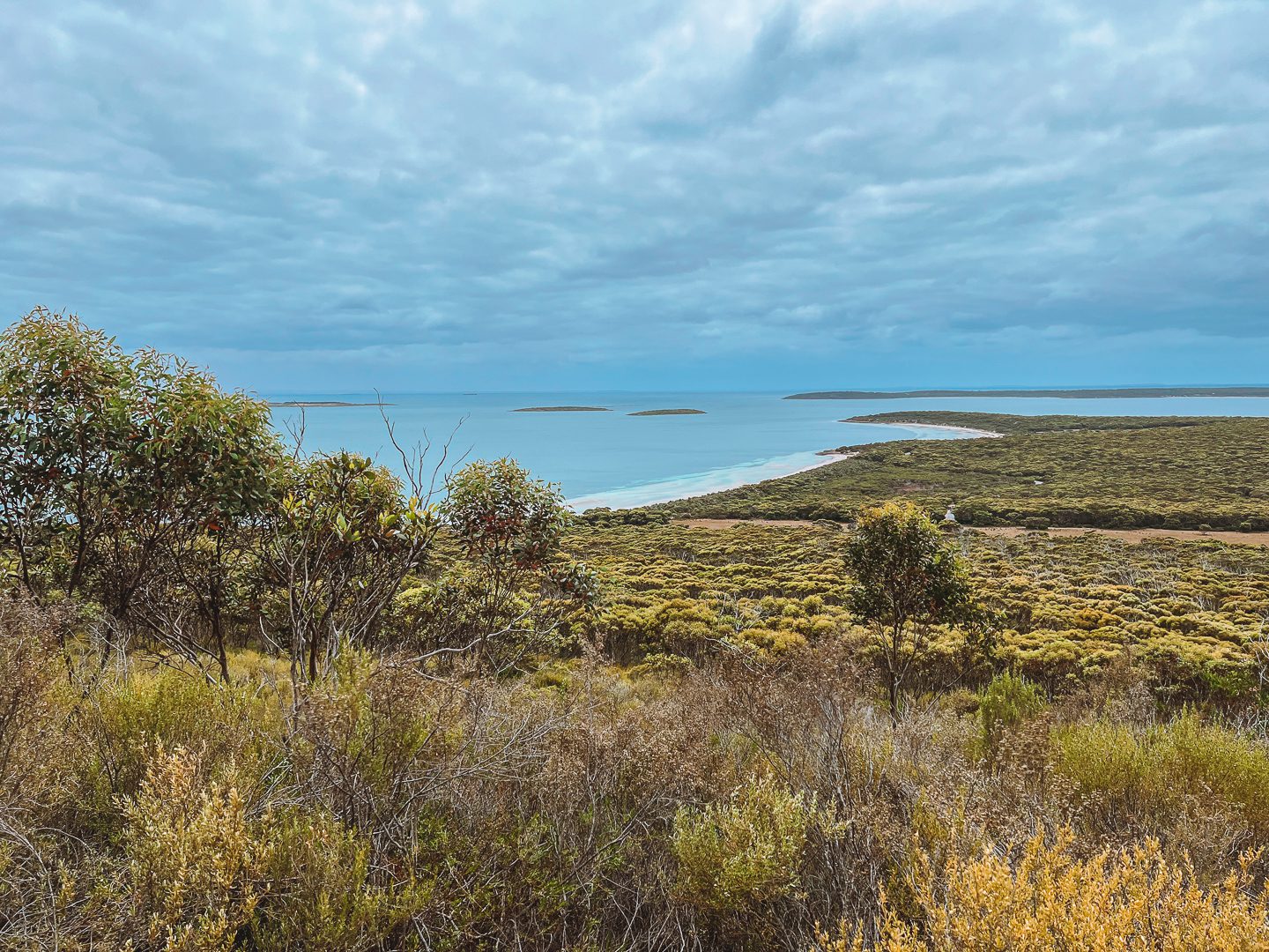 The beautiful coastline and beach at Lincoln National Park in Port Lincoln
