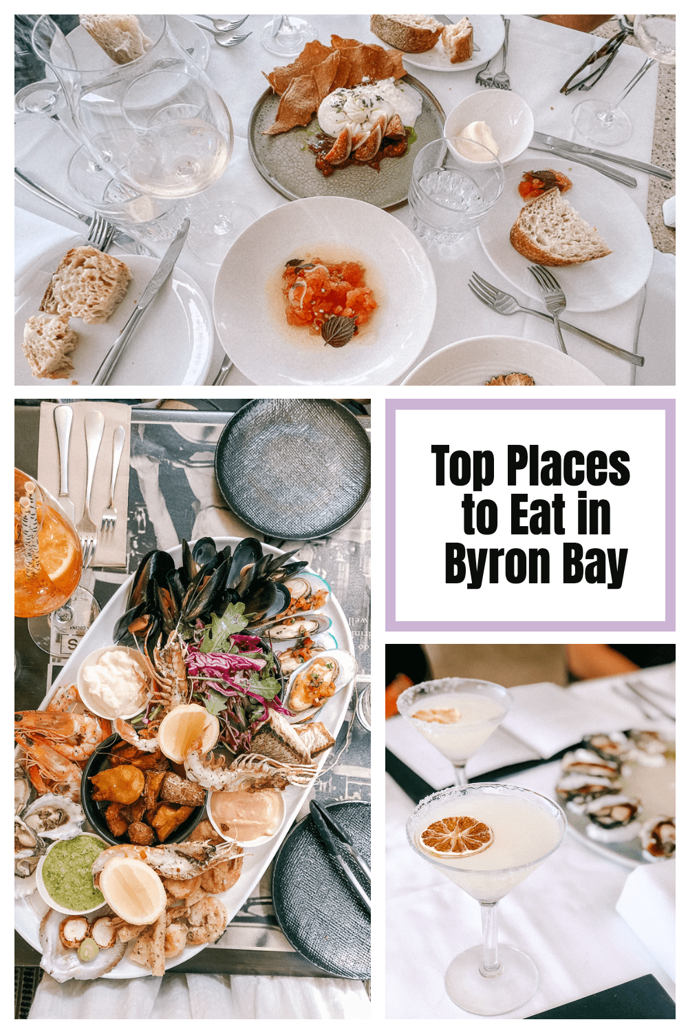 Top Places to eat in Byron Bay Pin