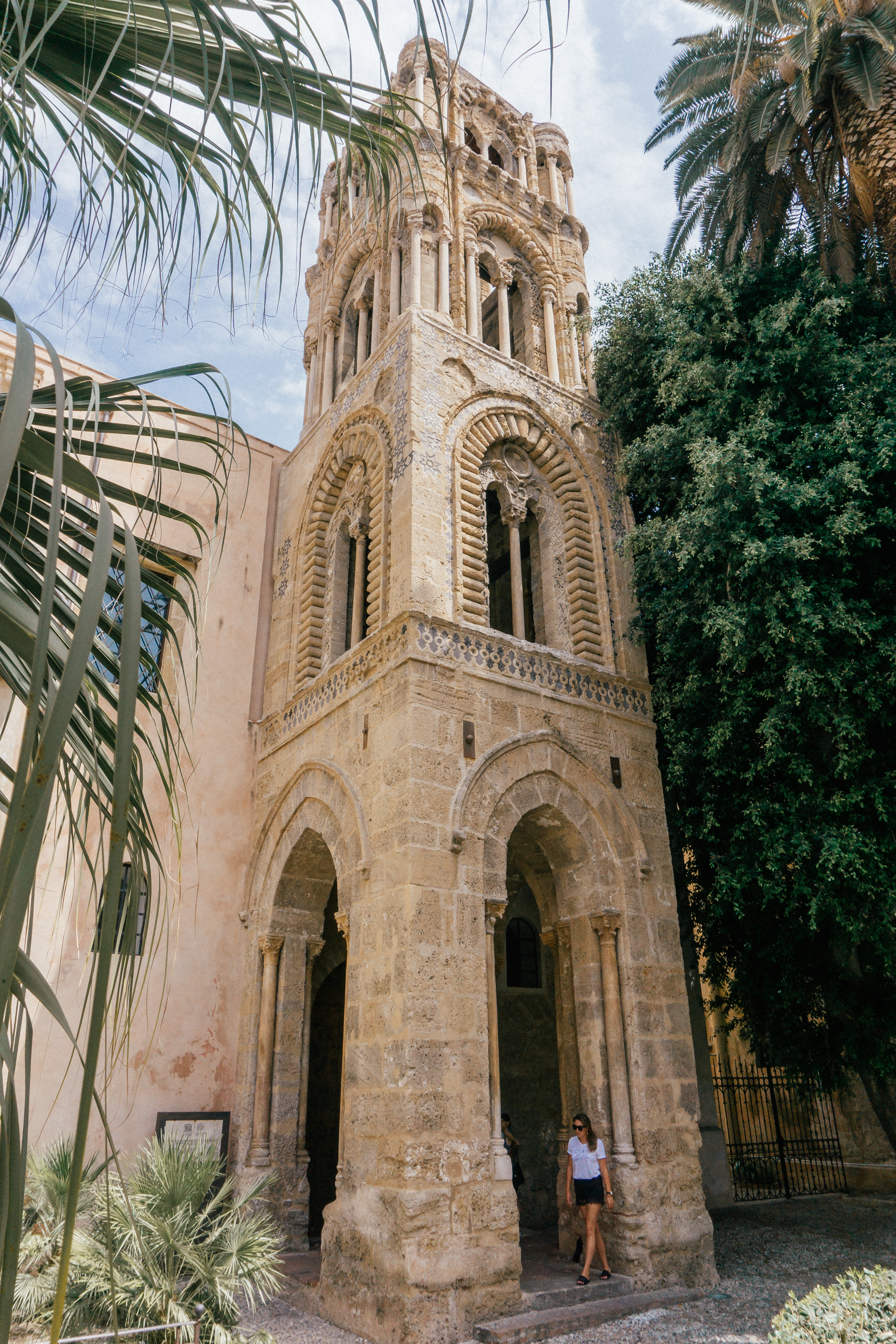 A gothic structure in Palermo Sicily