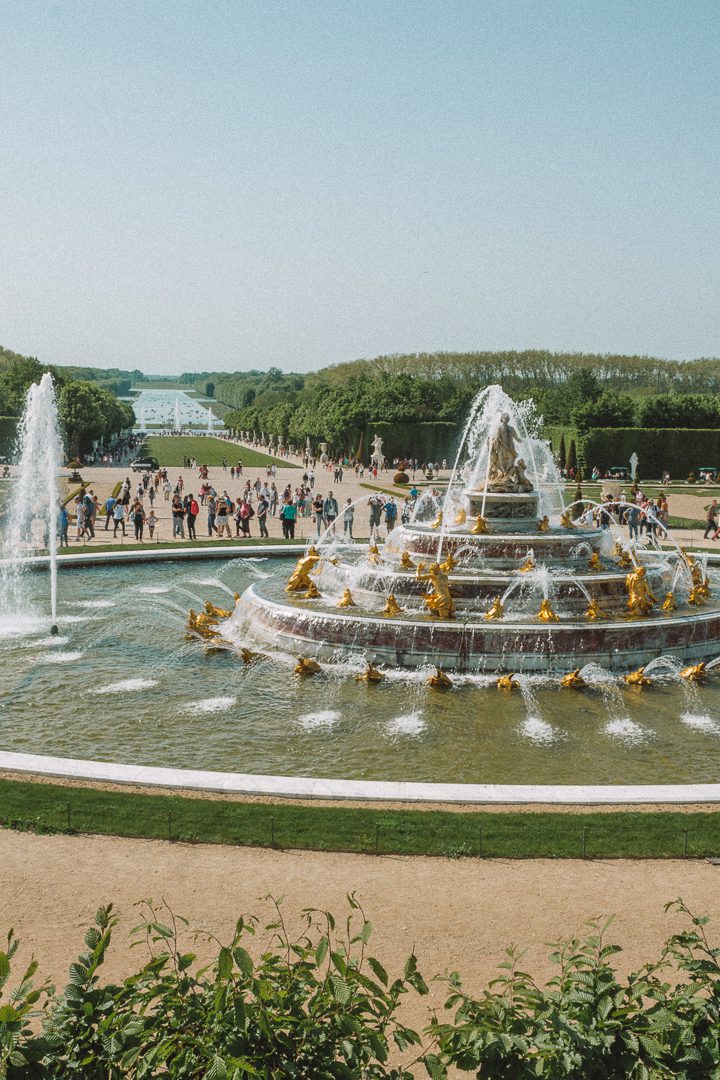 A top place to visit in France is the Palace of Versailles and its beautifully landscaped gardens
