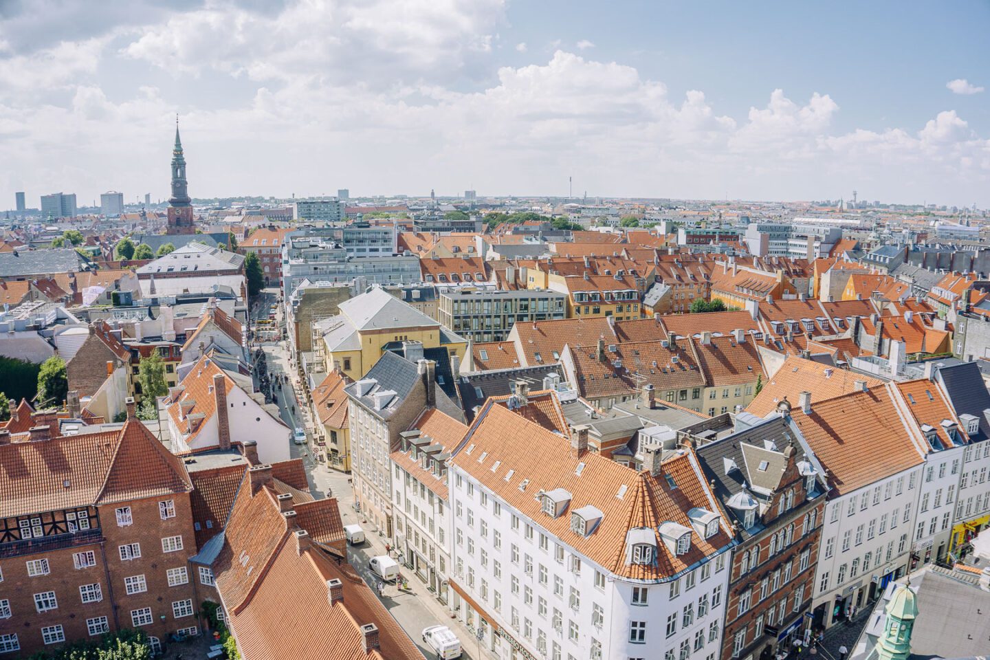 Located in the heart of Copenhagen, The Round Tower is a must-visit attraction for first-time visitors, because it offers spectacular views. 