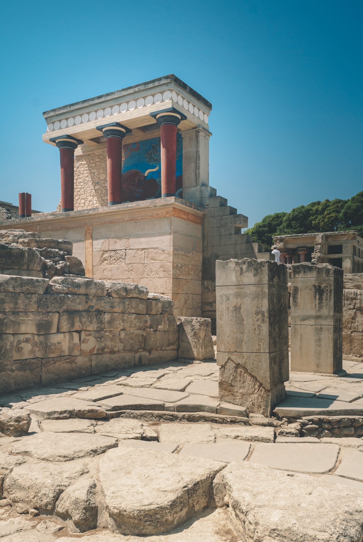 The ancient ruins of Knossos Palace is one of the top things to do in Crete