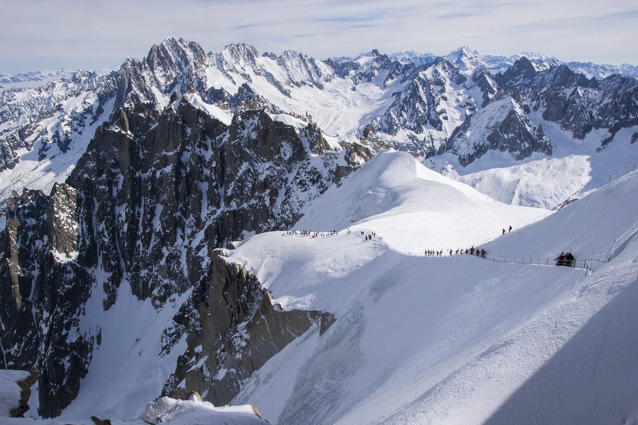 One place that you should visit in France is the gorgeous French Alps in the summer or winter months. Here is Mont Blanc near Chamonix, France