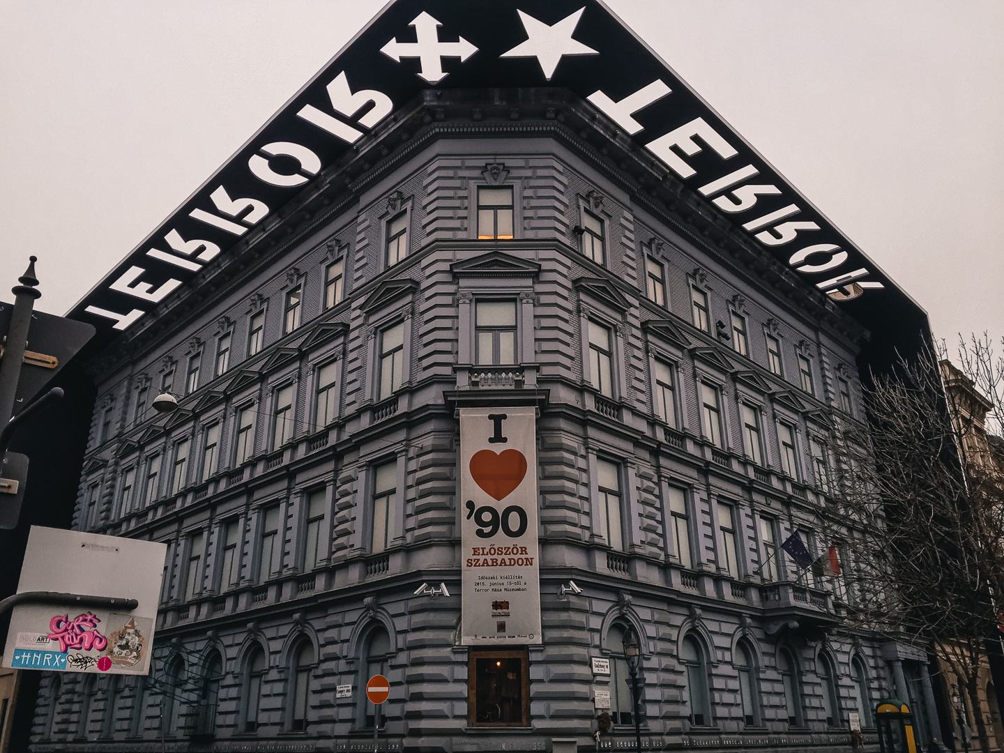 The House of Terror, located in a former secret police headquarters. A history museum in Budapest that gives a glimpse into Hungary's dark past. 
