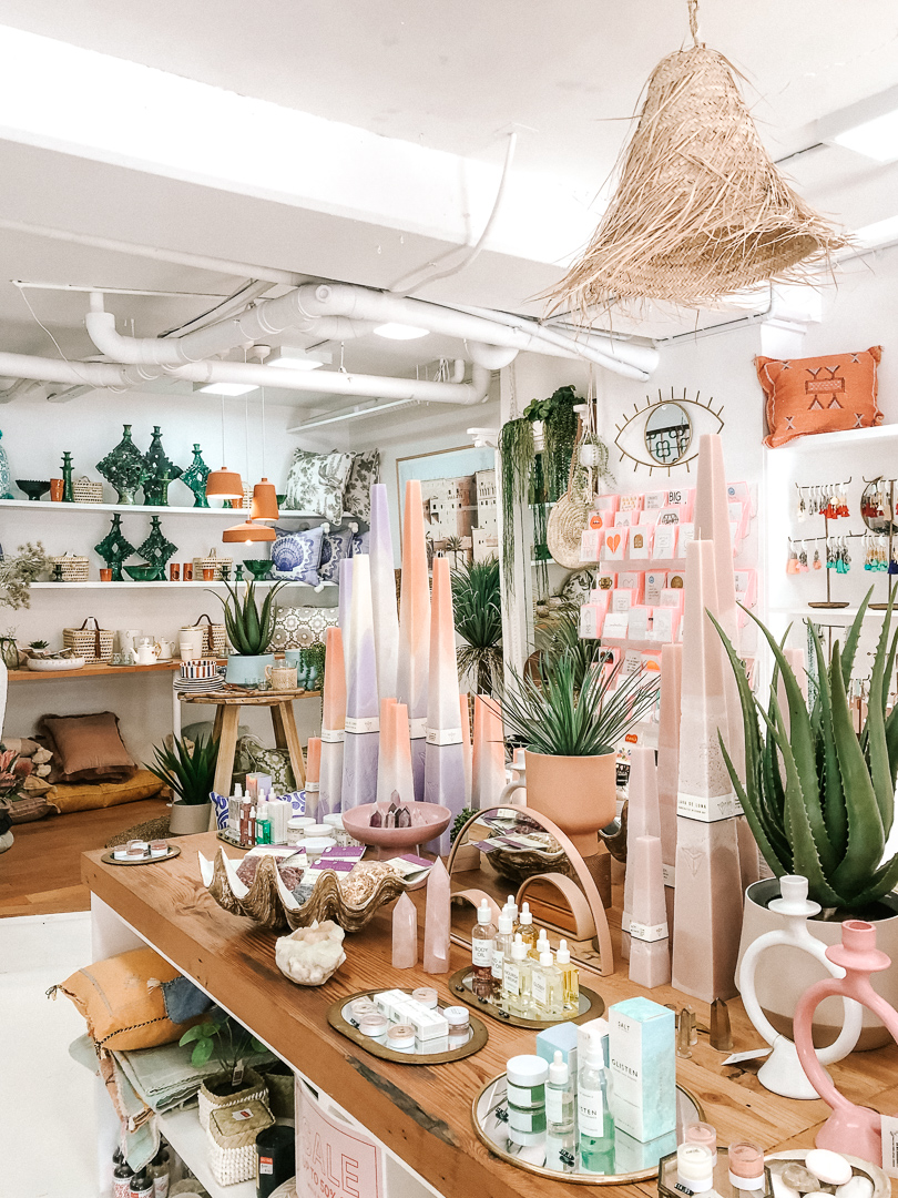 A beautiful home decor stores called MARR-KETT in Byron Bay, Australia