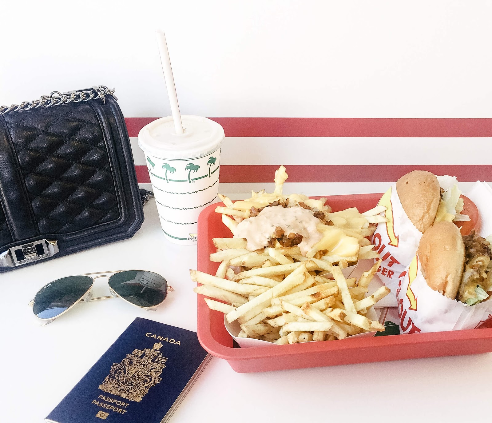 where to eat in Palm springs - In-n-out burger!