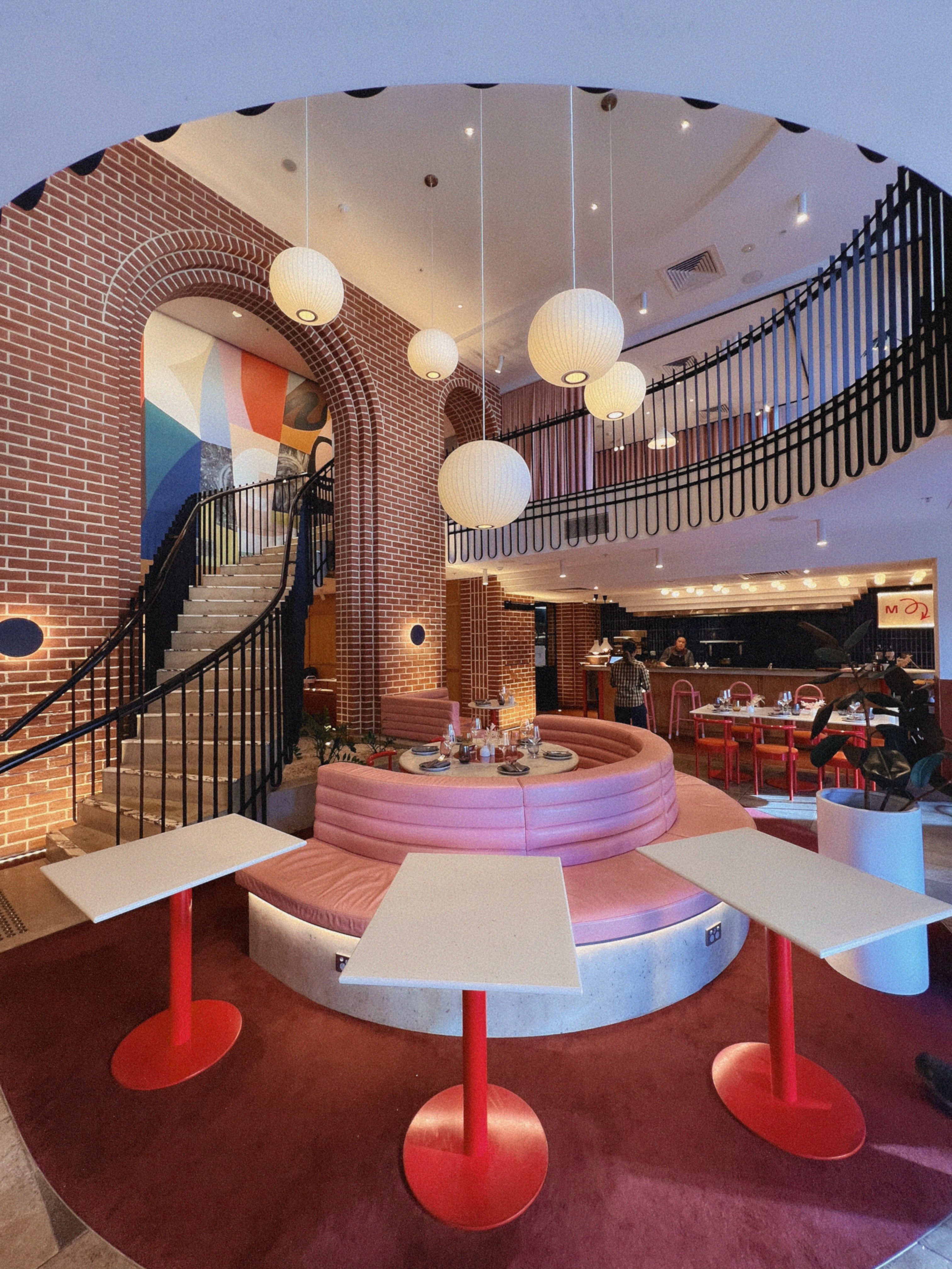 The stylish interiors of Hotel Indigo Adelaide Markets - a great place to stay while visiting Adelaide. 