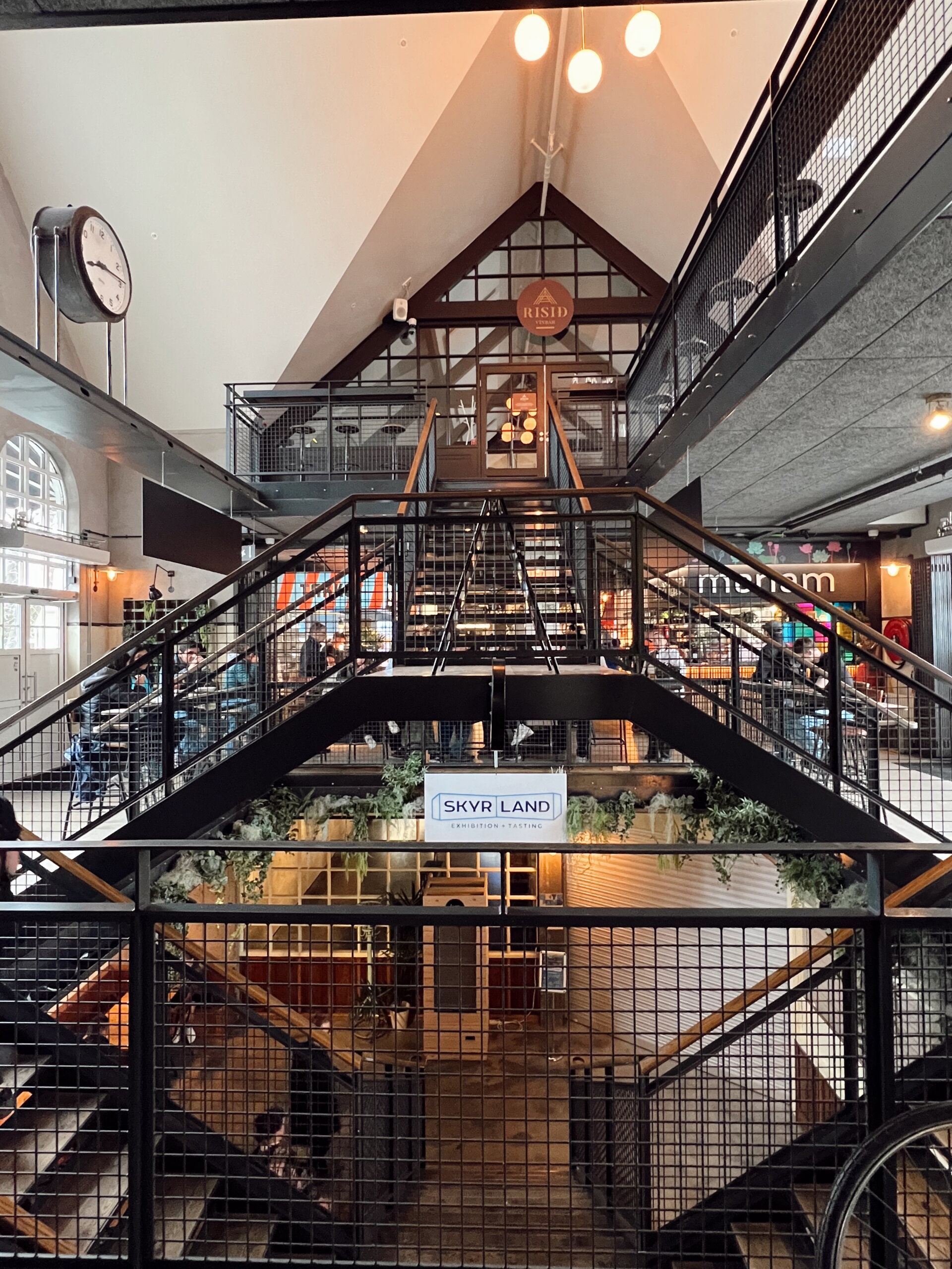 Eat Dinner at The Old Dairy Food Hall in in Selfoss for a unique vibe and delicious food options